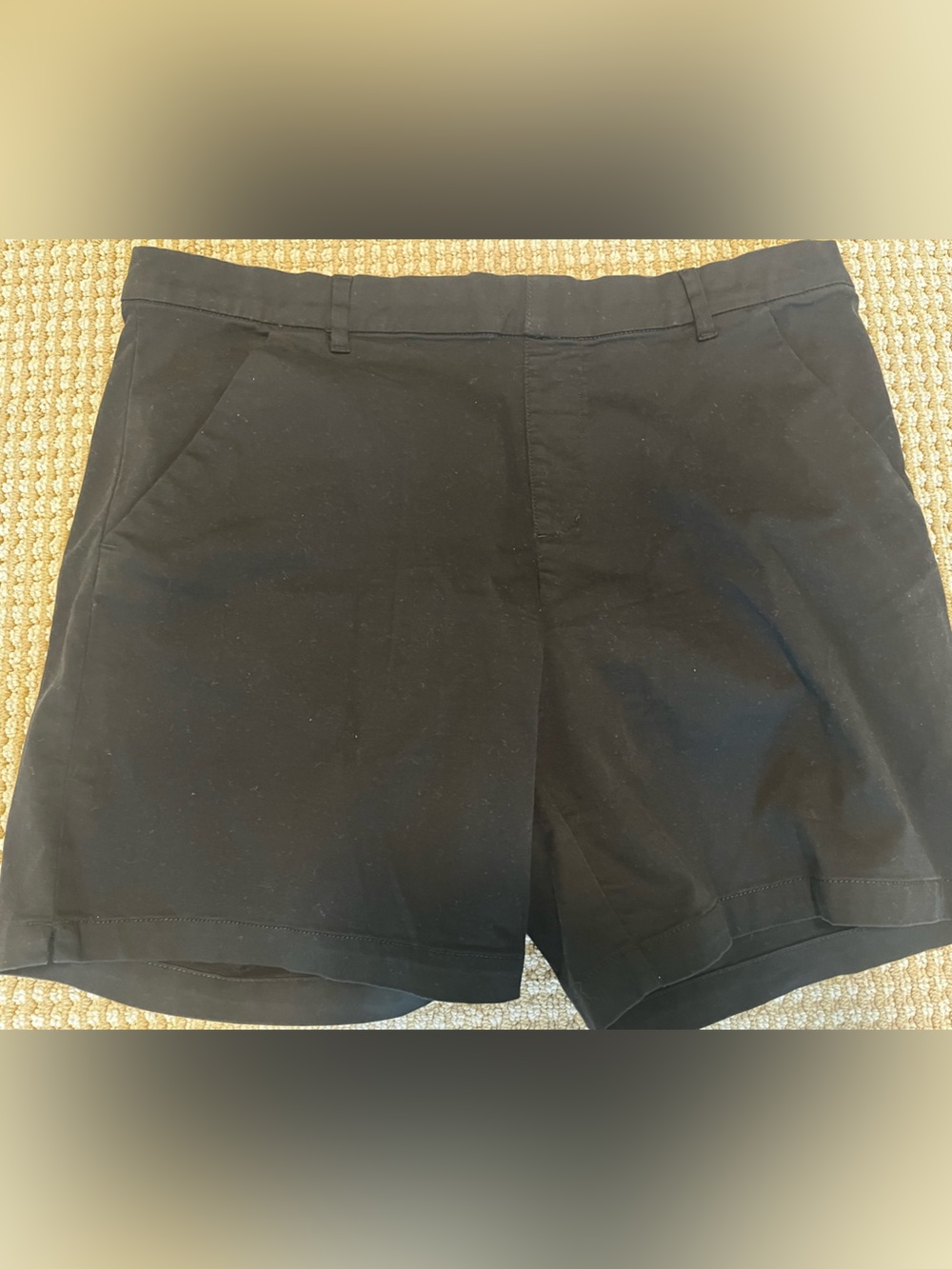 Jag Jeans Black Women's Maddie 8” Bermuda Shorts